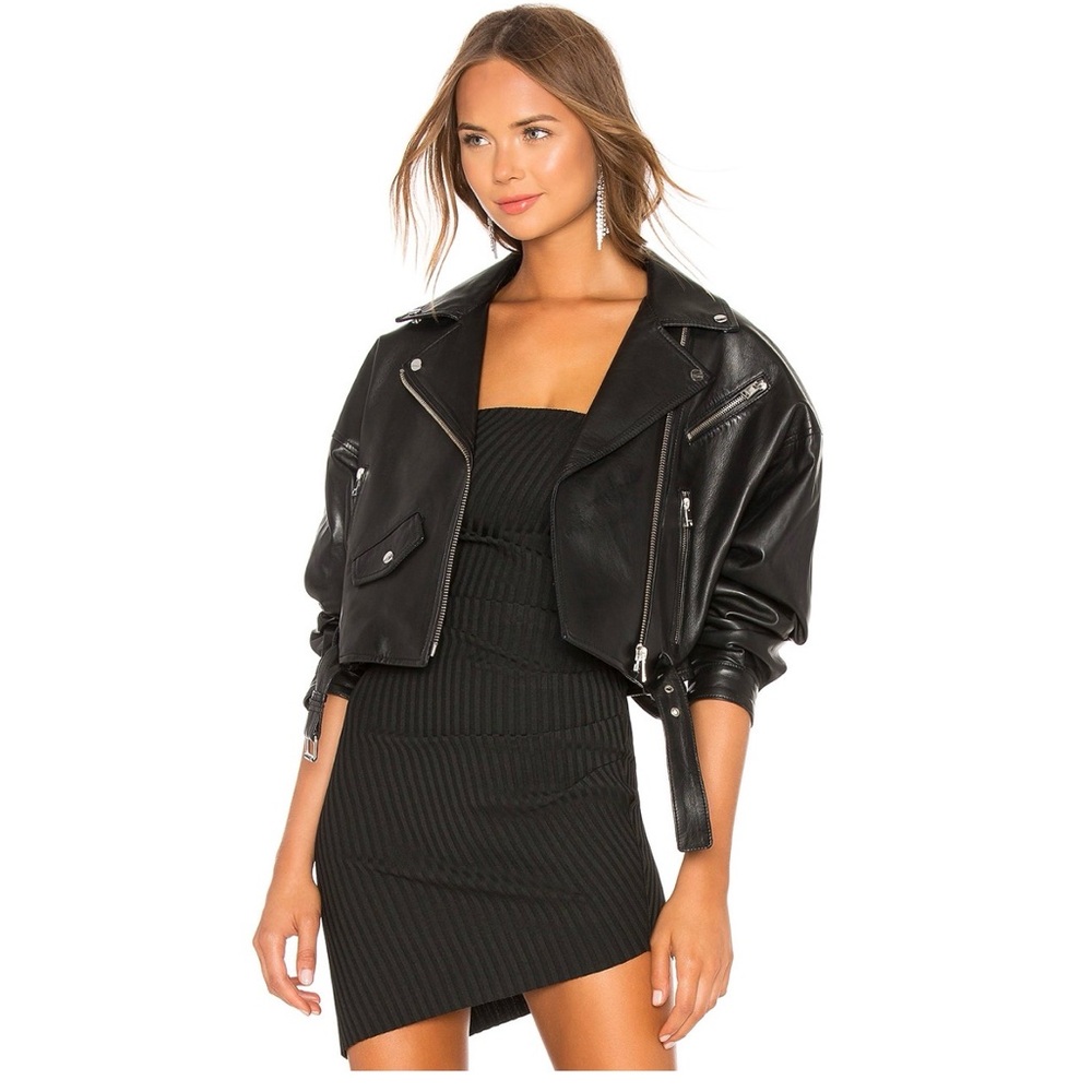 LAMARQUE Dylan Black Leather Jacket
